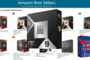 AMD 9950X3D2亞馬遜銷量完勝Intel全系列