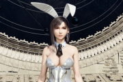 《FF7重製》蒂法海莉兔裝MOD！動態耳尾+霓虹光效