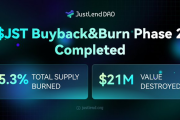 JustLend DAO銷毀十億JST
