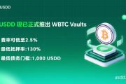 USDD正式推出WBTC金庫