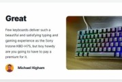 IGN評索尼Inzone KBD-H75鍵盤8分：手感優異但售價偏高